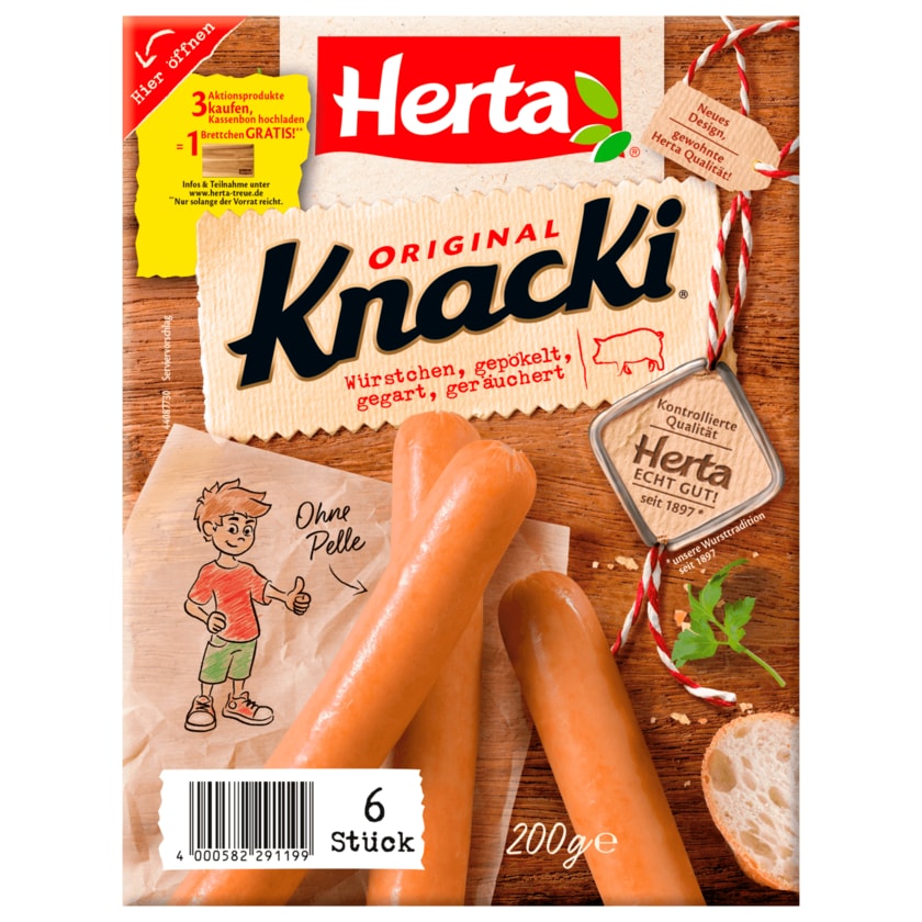 Herta Original Knacki Würstchen 200g
